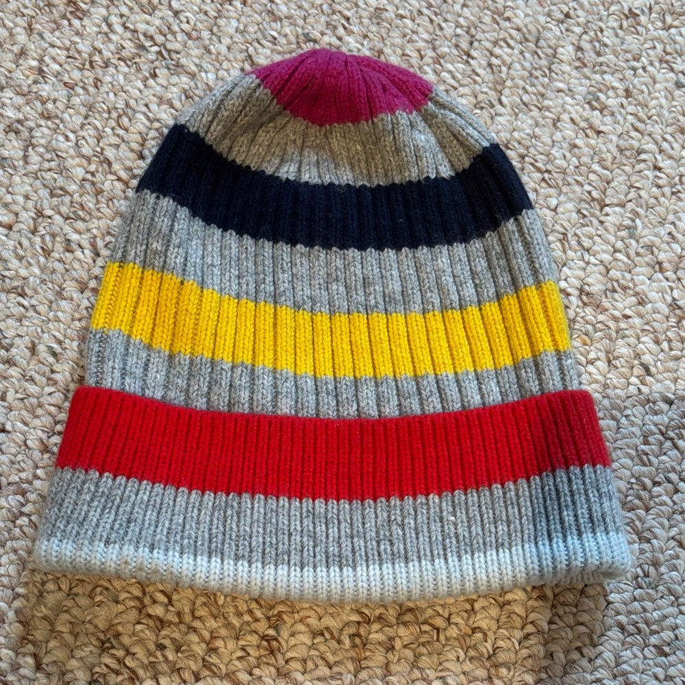La Ligne Multicolor Striped Kids Hat